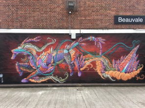Dragon Design Street Art - Camden, London