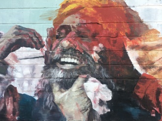 Smiling Jesus? Street Art - Camden