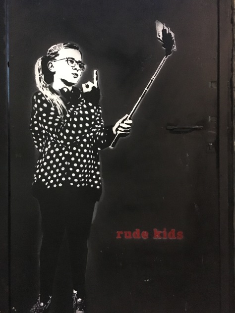 Rude Kids Street Art - Camden